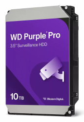 Disco Duro para Videovigilancia Western Digital WD Purple Pro 3.5'', 10TB, SATA, 6 Gbit/s, 512MB Caché 