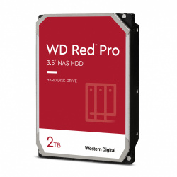 Disco Duro para NAS Western Digital WD Red Pro 3.5'' de 8 a 16 Bahías, 2TB, SATA III, 6 Gbit/s, 7200RPM, 64MB Cache 