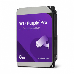 Disco Duro para Videovigilancia Western Digital WD Purple Pro 3.5'', 8TB, SATA, 6 Gbit/s, 256MB Caché 