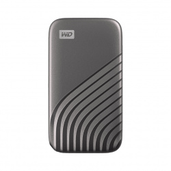 SSD Externo Western Digital WD My Passport, 2TB, USB 3.2, Gris 