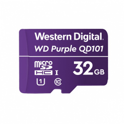 Memoria Flash Western Digital WD Purple SC QD101, 32GB MicroSDHC Clase 10 