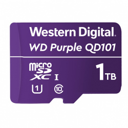 Memoria Flash Western Digital WD Purple SC QD101, 1TB MicroSDXC Clase 10 