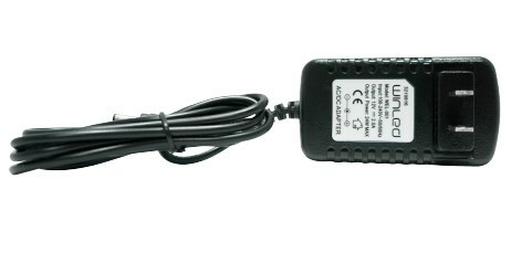 Winled Eliminador de Corriente WEL-001, Entrada 90 - 260V, Salida 12V, 2 Amp, Negro 