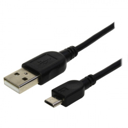 X-Case Cable USB A Macho - Micro USB B Macho, 60cm, Negro 