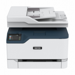 Multifuncional Xerox C235, Color, Laser, Inalámbrico, Print/Copy/Scan/Fax ― Producto usado, reparado - Cristal de escáner roto. 