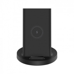 Xiaomi Cargador Inalámbrico Mi 20W Wireless Charging Stand, 20W, USB-C, Negro 