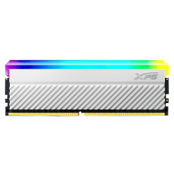 Memoria RAM XPG Spectrix D45G RGB DDR4, 3600MHz, 8GB, CL18, XMP, Blanco 