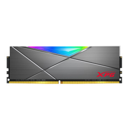 Kit Memoria RAM XPG Spectrix D50 Titanio RGB DDR4, 4133Hz, 32GB (2 x 16GB), Non-ECC, CL19, XMP, Gris 