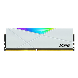 Kit Memoria RAM XPG Spectrix D50 White RGB DDR4, 4133Hz, 32GB (2 x 16GB), Non-ECC, CL19, XMP 