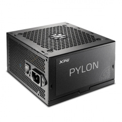 Fuente de Poder XPG PYLON 80 PLUS Bronze, 24-pin ATX, 120mm, 550W ― Sin caja original 