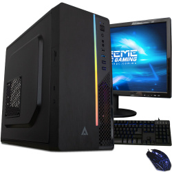 Computadora Gamer Xtreme PC Gaming CM-05005, AMD A10-9630 2.60GHz, 8GB, 240GB SSD, Radeon R5, FreeDOS - Incluye Monitor, Teclado y Mouse 