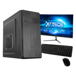 Computadora Xtreme PC Gaming CM-05062, Intel Core i5-10400 2.90GHz, 8GB, 1TB, Wi-Fi, Windows 10 Prueba ― Incluye Monitor de 21.5”, Teclado y Mouse ― Cuenta con algunos golpes. 