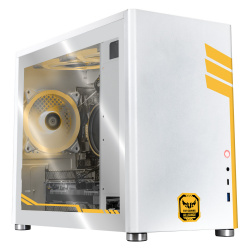 Computadora Gamer Xtreme PC Gaming CM-80029, AMD Ryzen 5 5500 3.60GHz, 16GB, 500GB SSD + 2TB HDD, Wi-Fi, NVIDIA GeForce GTX 1650, Windows 10 Prueba, Blanco 