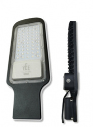 Yee Solutions Lámpara LED para Poste FSTL-100065, Exteriores, Luz de Día, 100W, 12000 Lúmenes, Gris 