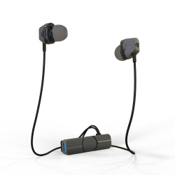 Zagg Audífonos Intrauriculares Ifrogz Inalámbrico, Bluetooth, USB, Negro 