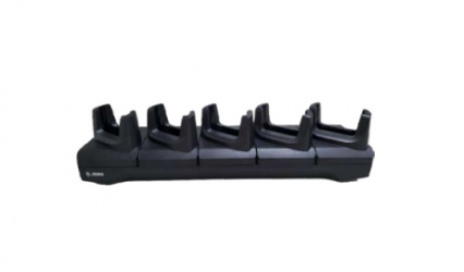 Zebra Cuna de Carga de 4 Baterías para TC21/TC26, Negro 