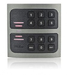 ZKTeco Lector de Tarjetas con Teclado KR502E-RS, Negro/Gris 