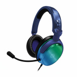 4gamers Audífonos Gamer C6-100-SGB-4G para Xbox One/Xbox Series X|S/Nintendo Switch/PC/Smartphone, Alámbrico/Inalámbrico, 3.5mm, Azul/Verde