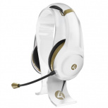 4Gamers Audífonos Gamer XP-GOLDR-WHT-4G para Xbox/PS4, Alámbrico, 3.5mm, Oro/Blanco 