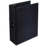 Acco Carpeta de Vinil con Arillo D P0235, Paquete de 24 Piezas, para 250 Hojas de Tamaño Carta, Negro