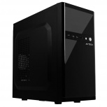 Gabinete Acteck GI210, Midi-Tower, Micro ATX/Mini-ITX, USB 2.0, con Fuente de 500W, sin Ventiladores Instalados, Negro