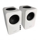 Acteck Bocina para Computadora Dynamic Exact Mini BS475, Bluetooth, Alámbrico/Inalámbrico, 2.0, 10W RMS, Blanco - 2 Piezas