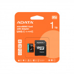 Memoria Flash Adata V30, 1TB MicroSDXC UHS-I Clase 10, con Adaptador