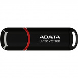 Memoria USB Adata UV150, 512GB, USB 3.2, Lectura 100MB/s, Negro