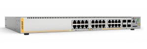 Switch Allied Telesis Gigabit Ethernet AT-X230-28GP, 24 Puertos 10/100/1000 + 4 Puertos SFP, 56 Gbit/s, 16.000 Entradas - Administrable