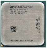 Procesador AMD Athlon 64 3200+, S-754, 2.20GHz, 1-Core, 512KB L2 Caché - Incluye Disipador