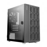 Gabinete Antec NX200M con Ventana Mini-Tower, ITX/Micro-ATX, USB 3.0/2.0, sin Fuente, 1 Ventilador Instalado, Negro