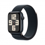 Apple Watch SE2 GPS, Caja de Aluminio Color Medianoche de 44mm, Correa Deportiva M/L Color Medianoche