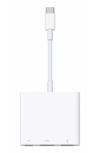 Apple Adaptador Multipuerto USB-C Macho - AV Digital Hembra, Blanco, para Mac