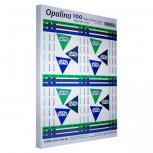 APSA Papel Opalina 120g/m², 100 Hojas de Tamaño Carta, Blanco