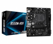 Tarjeta Madre ASRock micro ATX B550M-HDV, S-AM4, AMD B550, HDMI, 64GB DDR4 para AMD ― No es Compatible con Ryzen 5 3400G y Ryzen 3 3200G, requiere Actualización de BiOS para la Serie 5000