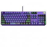 Teclado Gamer ASUS XA10 ROG Strix Scope RX EVA RGB, Teclado Mecánico, ROG RX Red, Alámbrico, Púrpura/Negro (Inglés)