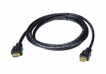 Aten Cable HDMI de Alta Velocidad con Ethernet, HDMI 2.2 Macho - HDMI 2.2 Macho, 4K, 60Hz, 1 Metro, Negro