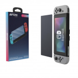 Atom Games Protector de Pantalla para Nintendo Switch OLED, Transparente