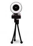 Balam Rush Webcam Stelar CW750, 1920 x 1080 Pixeles, USB, Negro
