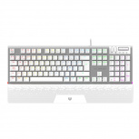 Teclado Gamer Balam Rush Dominate Expert GK979 RGB, Switch MX Red, Alámbrico, Blanco (Español)