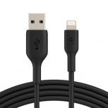 Belkin Cable de Carga BoostCharge USB A Macho - Lightning Macho, 2 Metros, Negro