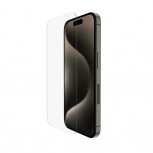 Belkin Protector de Pantalla para iPhone 15 Pro, Transparente, Resistente a Rayones