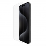Belkin Mica de Cristal Templado para iPhone 15 Pro Max, Transparente