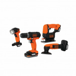 Black & Decker Taladro de Batería BDCK502C1, Inalámbrico, 3/8