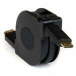 BRobotix Cable HDMI 1.4 Macho - HDMI 1.4 Macho, 1.1 Metros, Negro