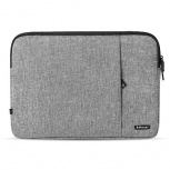 BRobotix Funda de Poliéster City para Laptop 15.6", Gris