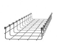 Charofil Charola Tipo Malla para Rack, 66/300mm, 3 Metros, hasta 315 Cables, Electro Zinc (EZ)