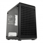 Gabinete Cooler Master MasterBox Q300L V2 con Ventana, Mini-Tower, Micro-ATX/Mini-ITX, USB 3.2, sin Fuente, 1 Ventilador Instalado, Negro