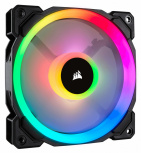 Ventilador Corsair LL120 RGB, 120mm, 600 - 1500RPM, Negro