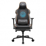 Cougar Silla Gamer NxSys Aero, hasta 160kg, Negro/Naranja